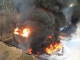 Пожар на нефтебазе в Екатеринбурге потушен, пострадавших нет